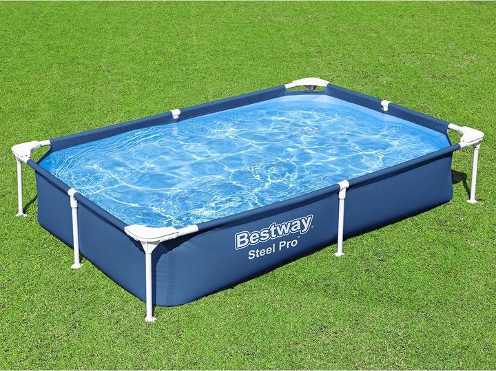 Actual product image Bestway Steel Pro Frame Pool (221 x 150 x 43 cm)