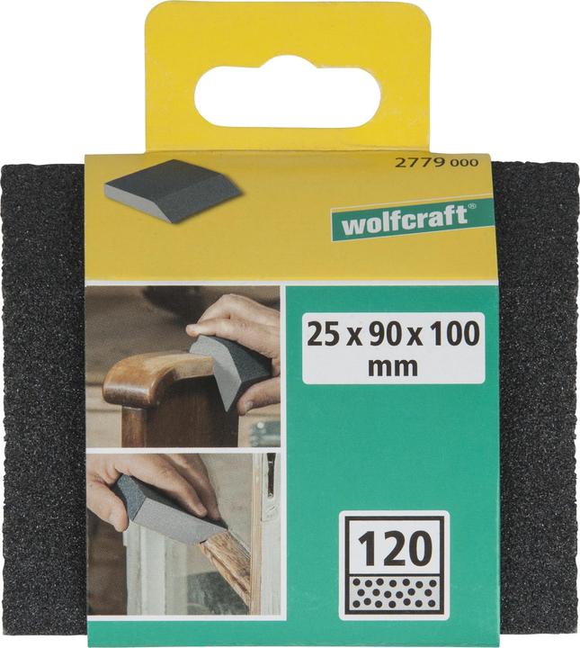 Produktbild wolfcraft wolfcraft 1 Schleifblock Kontur K60 (P60, P100)