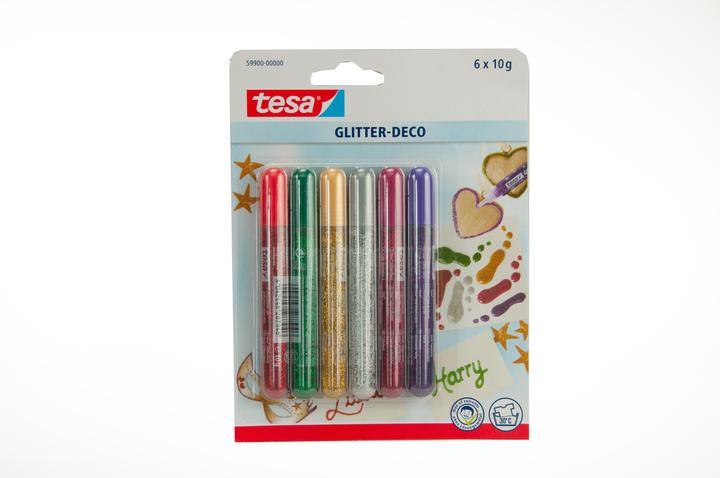 Produktbild tesa Deko Glitzerstifte (10 g, 60 ml)