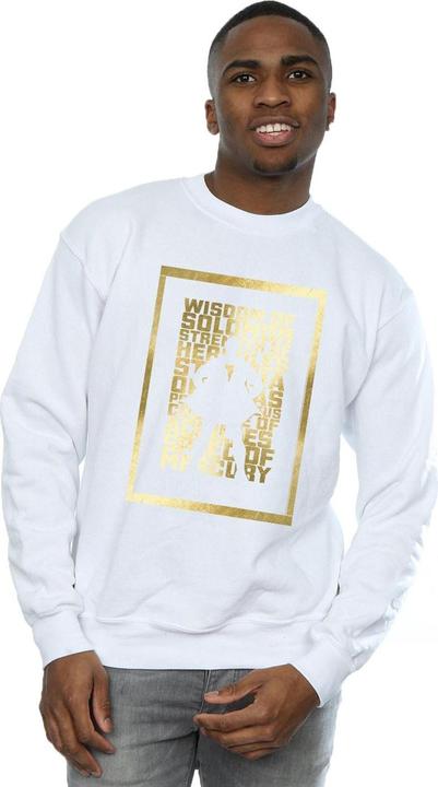 Immagine prodotto Shazam Gold Text Felpa Uomo (4XL)