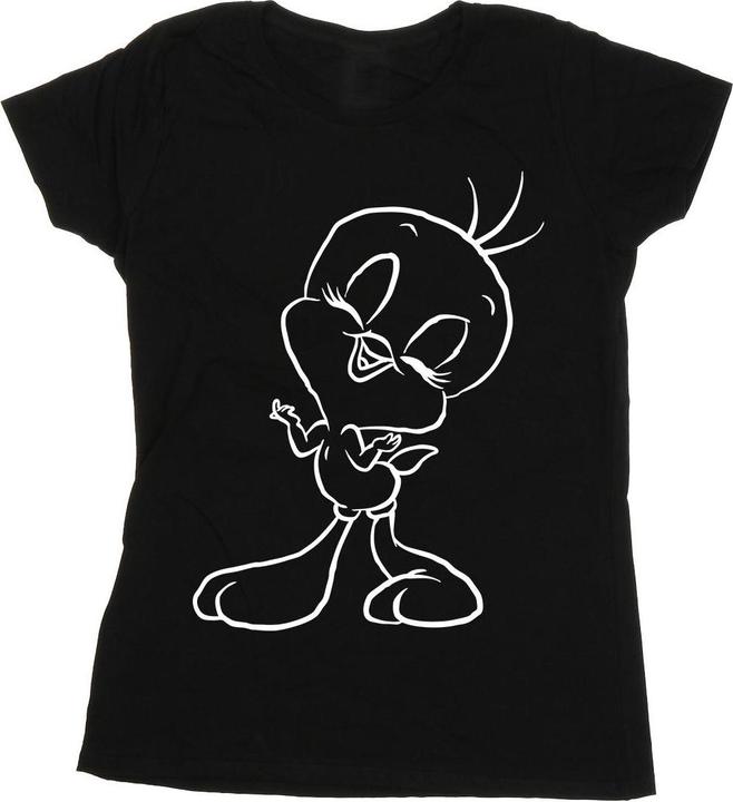 Looney Tunes Tweety Pie Outline TShirt (L)