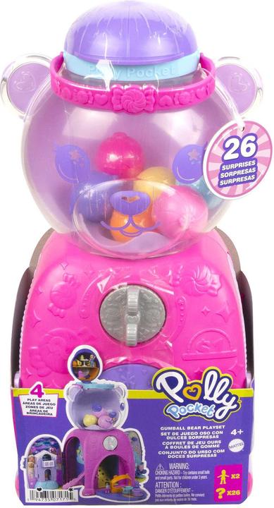 Actual product image Mattel POLLY POCKET Gumball Bear Playset