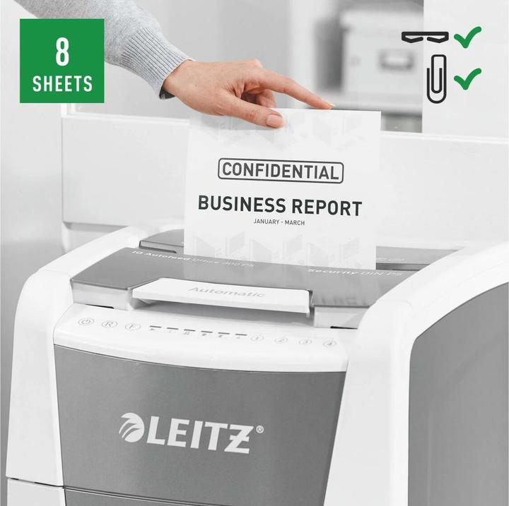 Image du produit Leitz Destructeur de documents IQ Autofeed Office Pro 300 P-5 (Coupe de particules)
