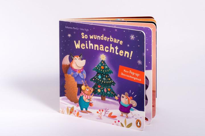 Produktbild So wunderbare Weihnachten! – Mein Pop-up-Überraschungsbuch (Deutsch, Johanna Moritz, Inka Vigh, 2023)