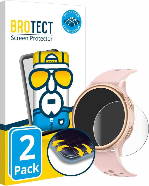 Produktbild BROTECT Fullscreen Schutzfolie Displayschutz Folie Klar Transparent