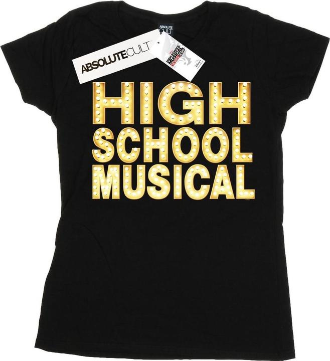 Disney High School Musical The Musical Lights Logo TShirt (S)