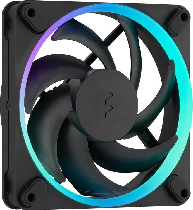 Fractal Ventilateur de boitier Momentum RGB - 12cm (Noir) (120 mm, 1 x)