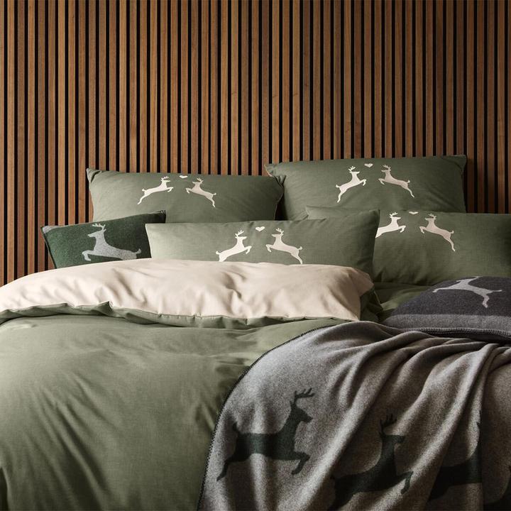 Produktbild Elegante Alpenchic Hirsche (Duvetbezug, 155x200 cm + 80x80 cm)