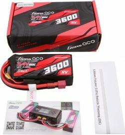 Gens Ace G-Tech 3600mAh 11.4V 3S1P 60C High Voltage Lipo Battery Pack with T-plug (11.40 V, 3600 mAh)