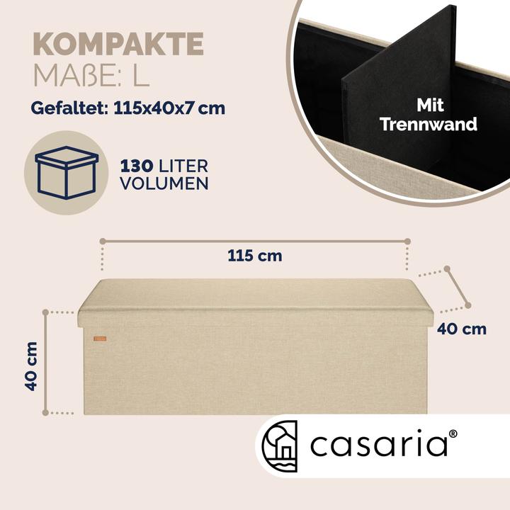 Immagine prodotto Casaria Cassapanca (115 cm)