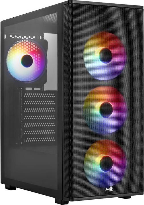 Produktbild AeroCool Geh Midi Designer v2 MicroATX/ATX/MiniITX (black) (Mini-ITX, ATX)