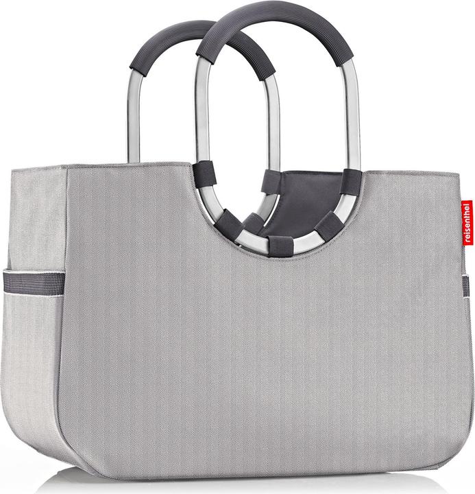Actual product image reisenthel loopshopper L herringbone grey