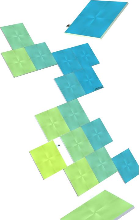 Actual product image Nanoleaf Canvas Smarter Kit 17 pieces (900 lm)