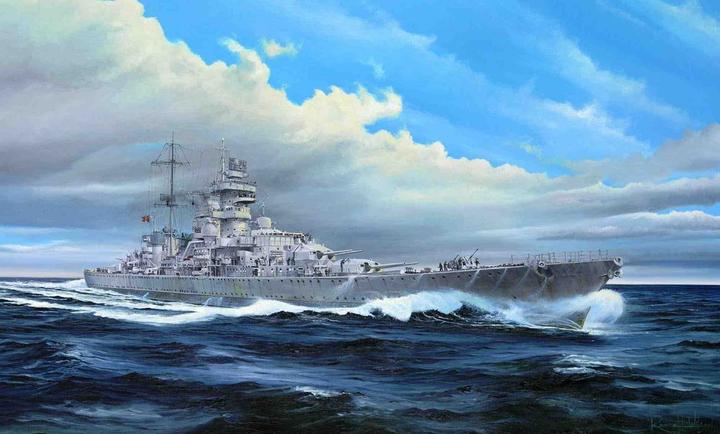Produktbild Trumpeter German cruiser Prinz Eugen 1945