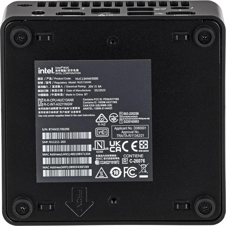 Actual product image ASUS Arena Canyon NUC13ANKI5 (Intel Core i5-1340P)