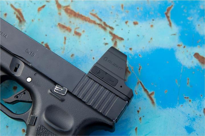 Actual product image Olight Osight green red dot sight (44.28 cm)