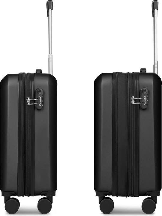Actual product image Check.In Paradise 2.0 4 Rollen Kabinentrolley S 58 cm mit Dehnfalte (47 l, Hand luggage (up to 50 litres))