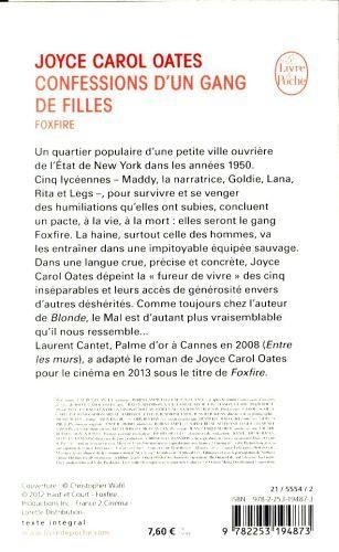 Immagine prodotto Confessioni di una banda di ragazze: Foxfire (Francese, Oates Joyce Carol, 2014)