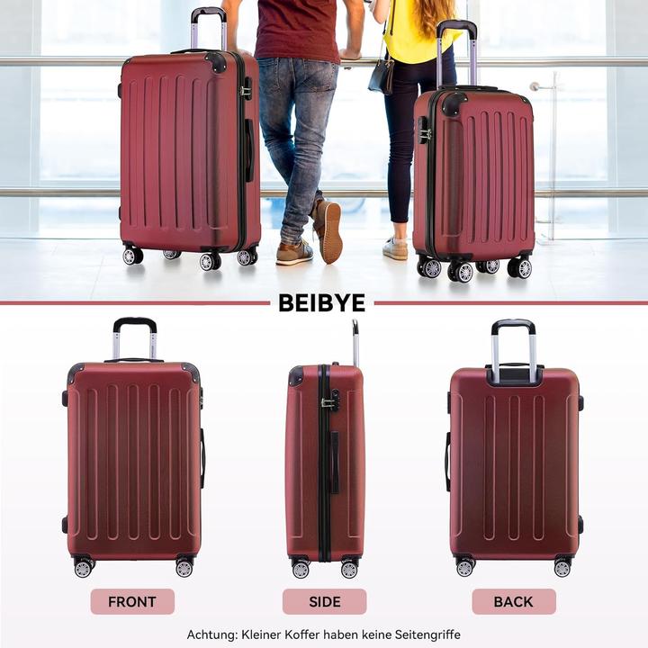 Actual product image Beibye Hartschalen-Koffer (70 l, M (50 - 90l))