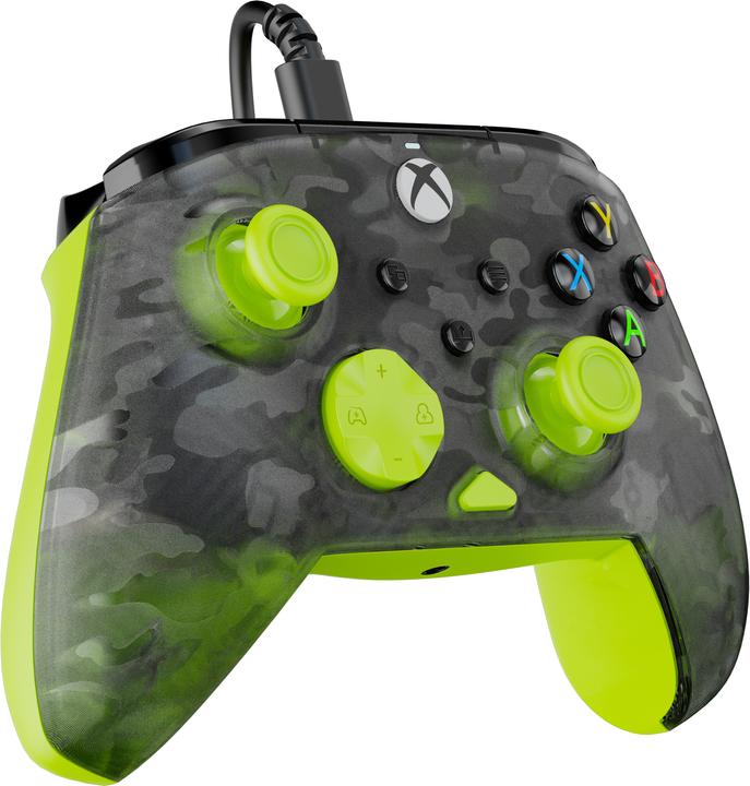 Image du produit Turtle Beach Rematch Core Wired Controller · XB · Ghost Camo Black & Yellow (Xbox One S, Windows, Xbox Series X)