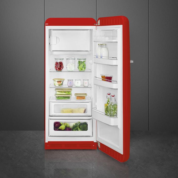Produktbild Smeg FAB28RRD6 Kühlschrank Rechtsanschlag Rot 50's Style (270 l)
