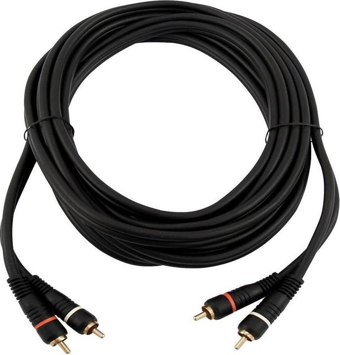 Image du produit Omnitronic Câble RCA 2x2 5m (5 m)