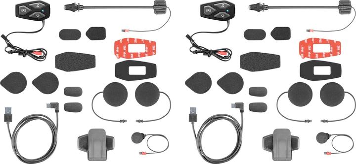 Produktbild Interphone Bluetooth Headset Ucom3 Twin Pack (2er Set)