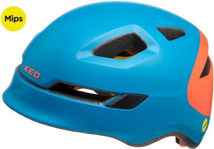 Actual product image KED 13204304254 - POP Mips M petrol orange (52 - 56 cm)