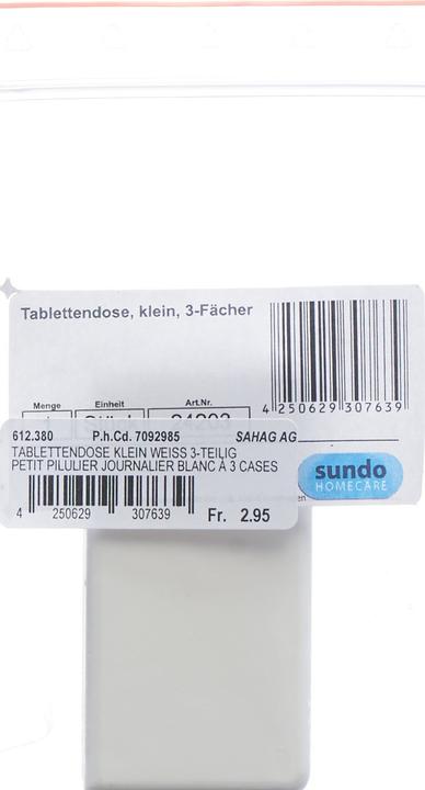Image du produit Sahag Boîte à comprimés