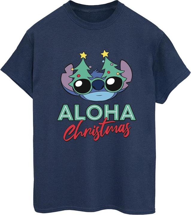 Disney Lilo And Stitch Christmas Tree Shades TShirt (3XL)