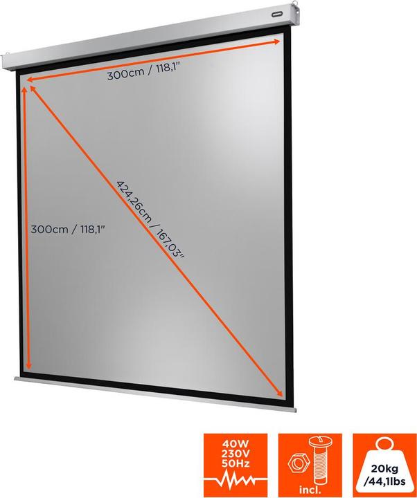 Productafbeelding Celexon Motor Professional Plus (167", 1:1)