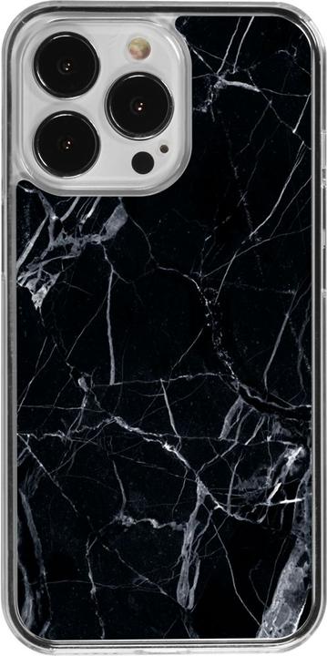 Actual product image PhoneLook Sleeve transparent Marble Black 01 (Apple iPhone 13 Pro)