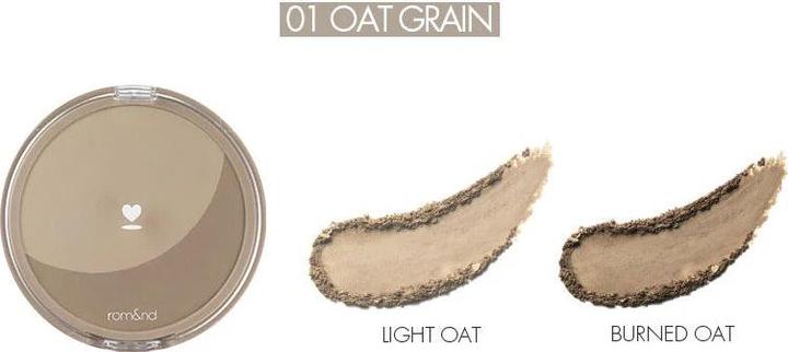 Produktbild Rom&Nd ROMAND Better Than Shape 02 Walnuss Maserung (#01 Oat Grain)