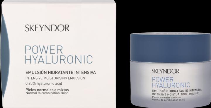 Actual product image Skeyndor Power Hyaluronic Intensive Moisturising Emulsion (50 ml, 24h cream)