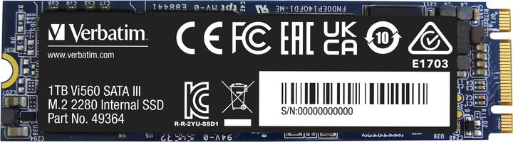 Image du produit Verbatim Vi560 S3 (1000 Go, M.2 2280)