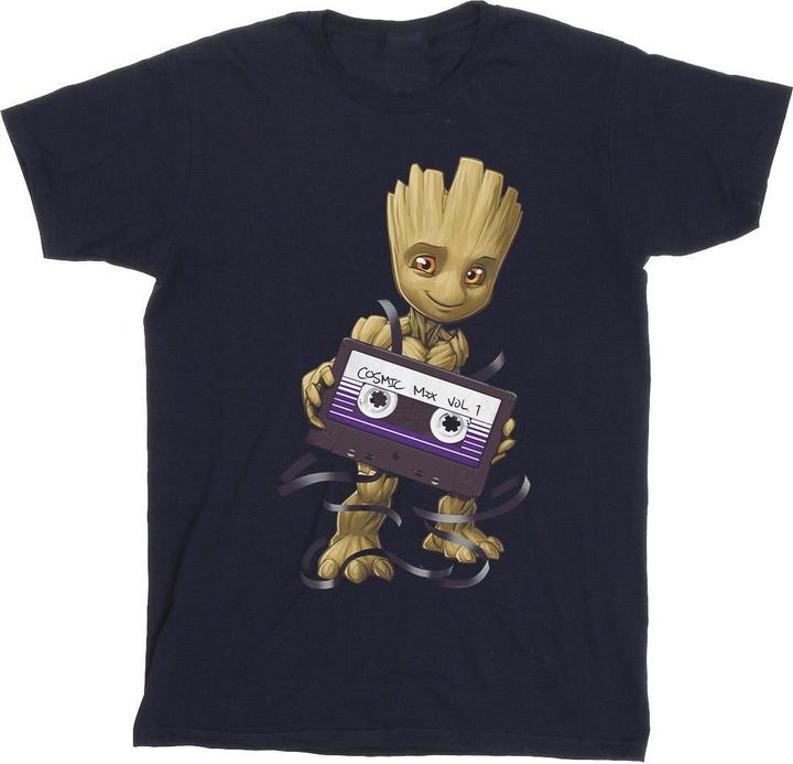 Guardians Of The Galaxy Groot Cosmic Tape TShirt