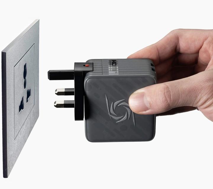 Produktbild AVerMedia Ladedock, EliteGO (GC313Pro) Black, 100W GaN, HD (Windows, iOS)