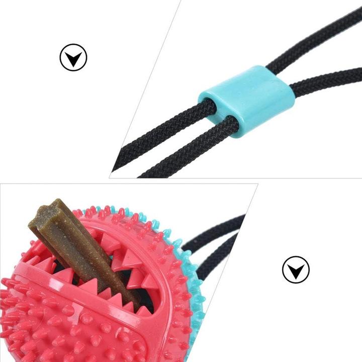 Produktbild Extralink Haustierspielzeug Für Leckerli Interaktives Für Hunde Mit Saugnapf Kauspielzeug Pet-842