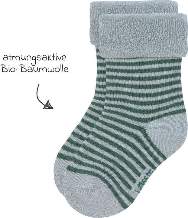 Actual product image Lässig Babysocken Babysocken 3er Pack Terry aus Bio-Baumwolle (pack of 3, 15 - 18)
