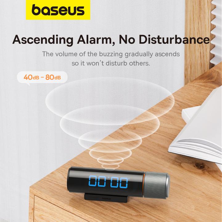 Actual product image Baseus Rotation countdown timer heyo (black)