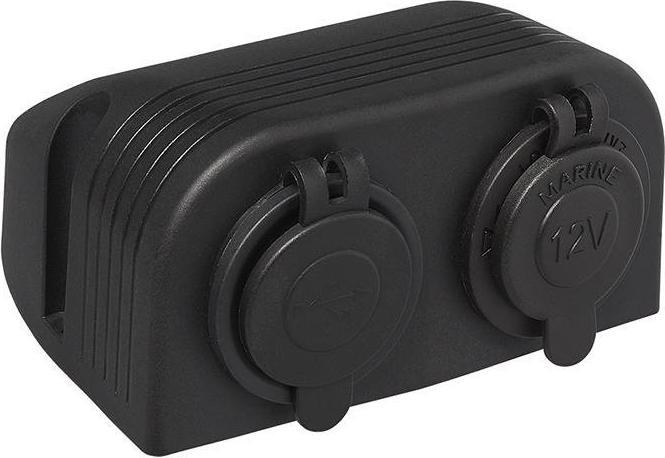 Produktbild ProPlus Aufbau Kit: Steckdose DIN + USB Doppel-Steckdose