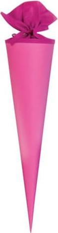 Goldbuch Bastelschultüte rund 70 cm pink mit Filzverschluss (70 cm, 1 x)
