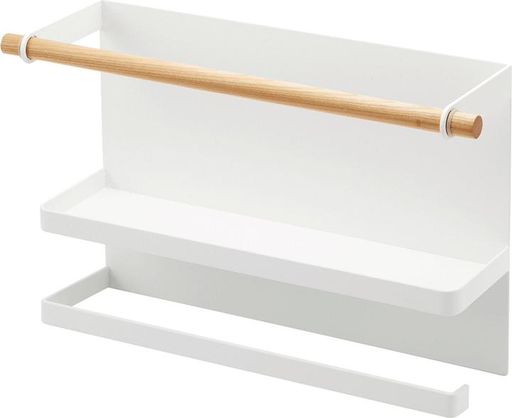 Produktbild Yamazaki Magnetisches Regal mit Küchenrollenhalter TOSCA