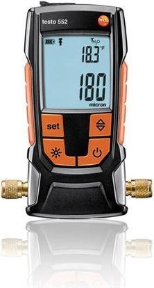 Produktbild Testo BUHL &amp BØNSØE 552 digitales Vakuummeter mit Bluetooth, Messbereich 0 bis 26,66 mbar / 0 bis