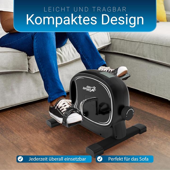 Actual product image Juskys Pedaltrainer Sportivo Heimtrainer für Zuhause