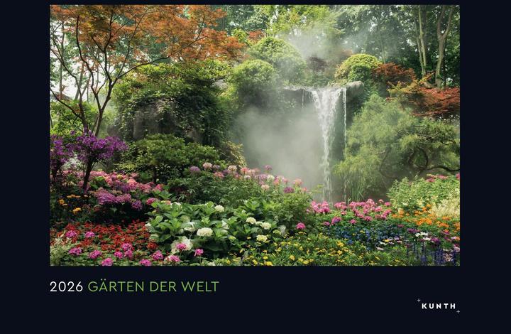 Produktbild Die schönsten Gärten der Welt - Wandkalender 2026 (60 x 45 cm, Harter Einband, Deutsch)