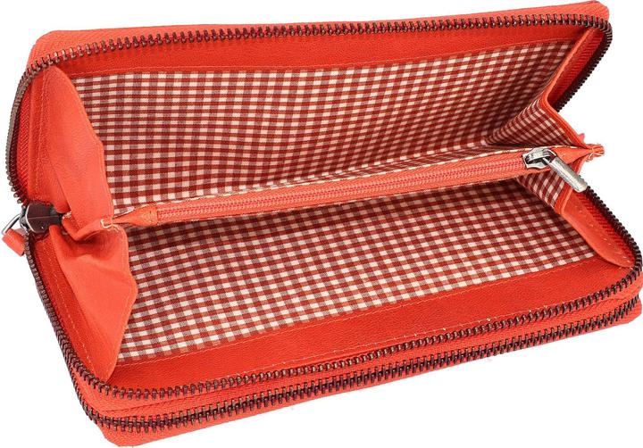 Actual product image Mika Ladies' wallet red/red