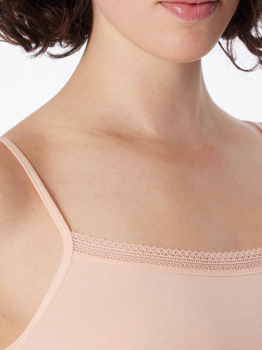 Image du produit Schiesser Lot de 2 tops spaghetti en dentelle de coton (46)