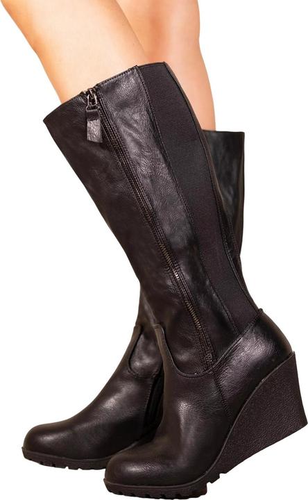 Produktbild Where's That From Wadenhohe Stiefel Lara Kunstleder (41)