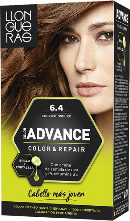 Image du produit Llongueras COLOR ADVANCE #6,4 cobrizo oscuro (6.4)